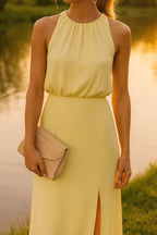 Dámské Letní Šaty Se Lehkým Elegantním Designem Pro Letní Příležitosti