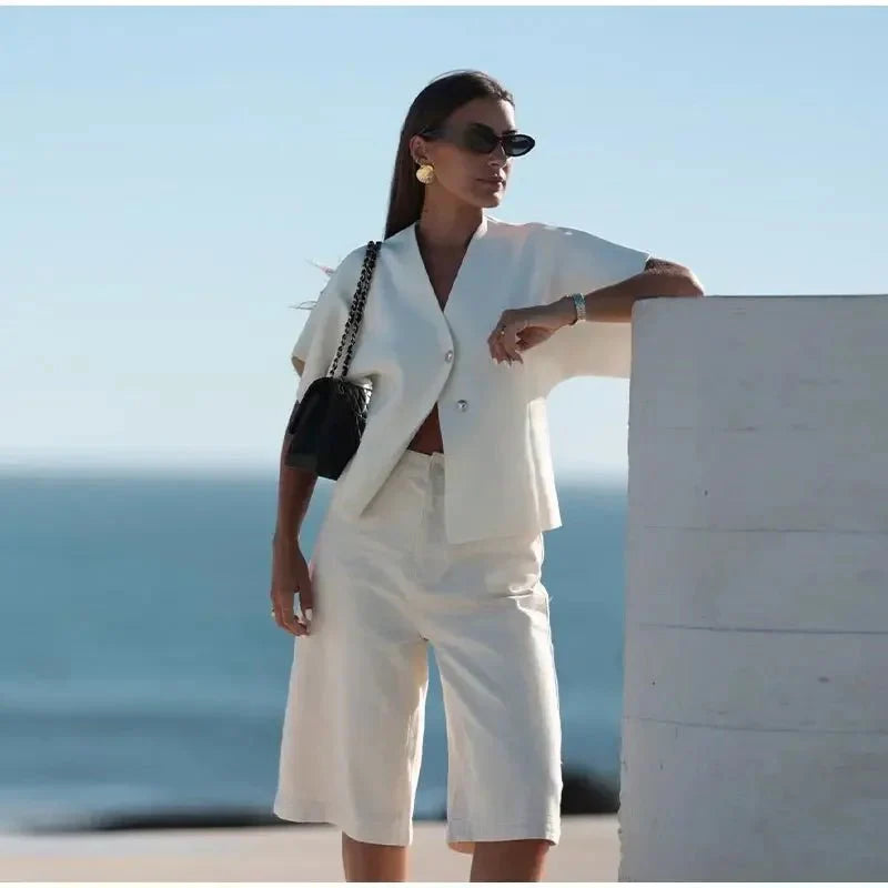 Nova Zweiknopf Blůza Dvojknoflíková Vhodná Pro Každodenní Nošení