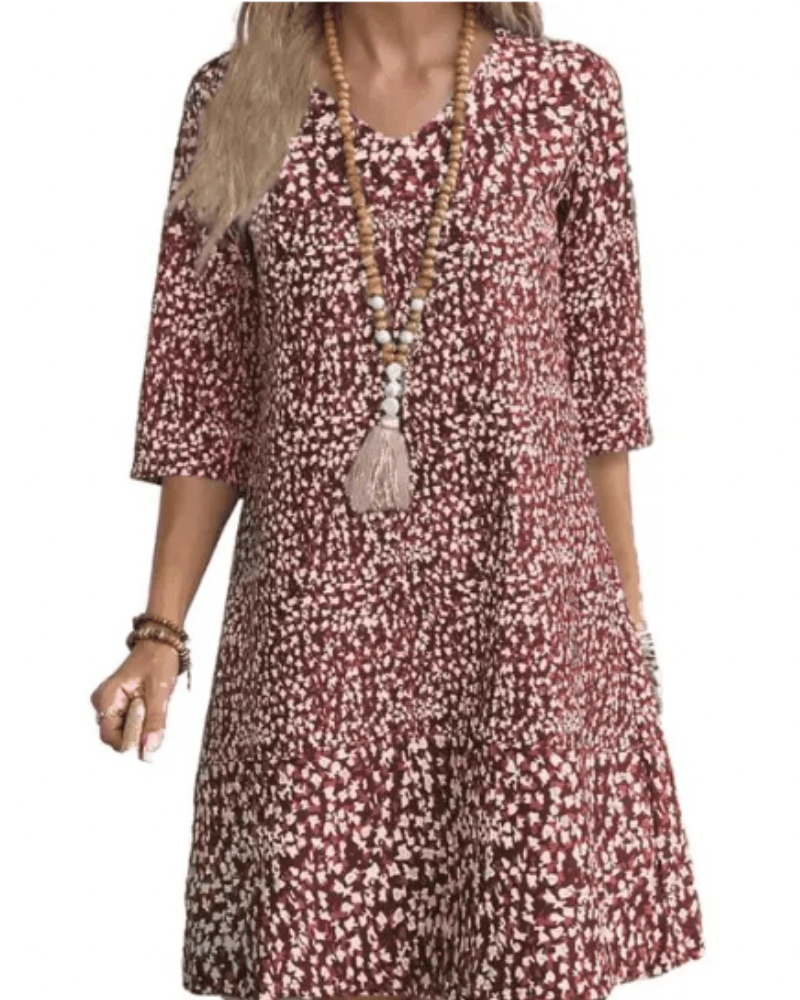 Astra Moda Volné Tisknuté Šaty Pro Každou Příležitost