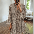 Lyra Dámské Šaty S Leopardím Vzorem Pro Módní Vzhled