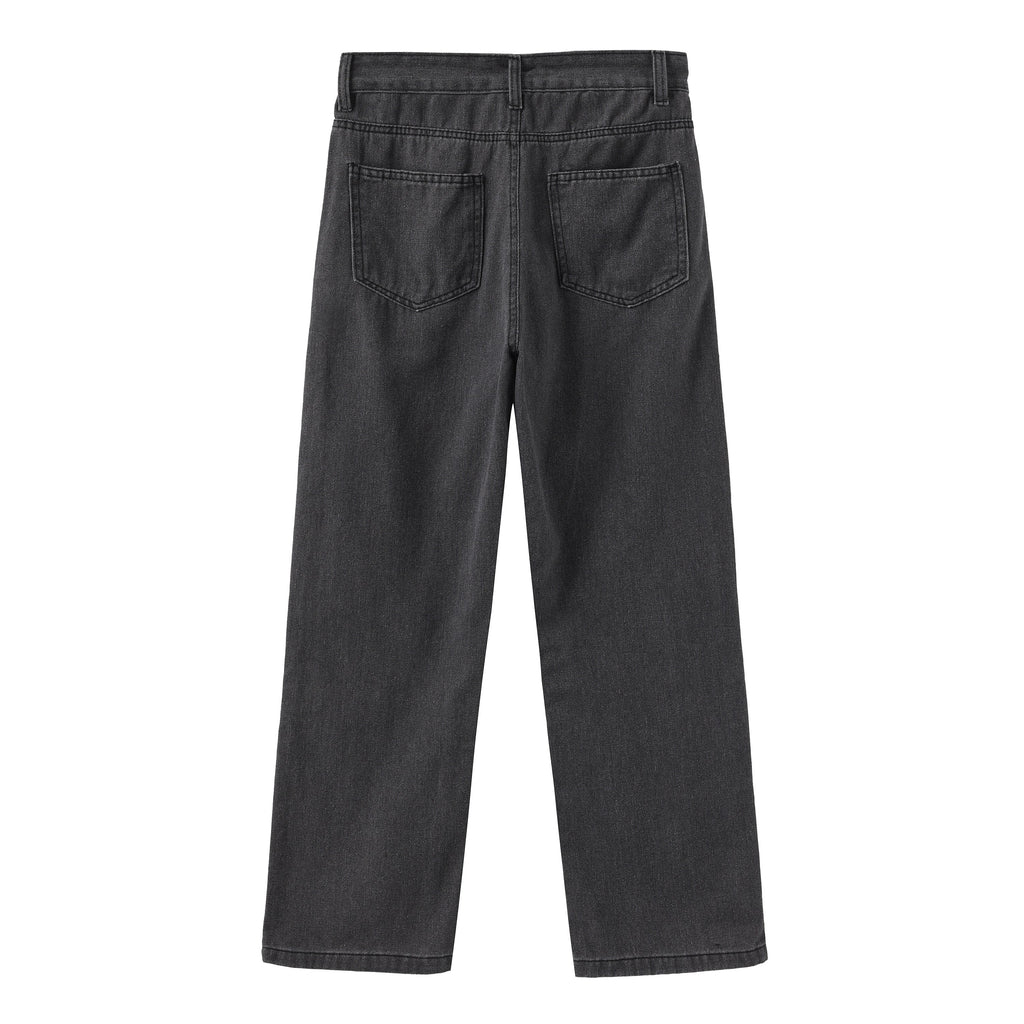 NovaFit Rovné Džíny S Vysokým Pasem Pro Ležérní A Elegantní Oblečení