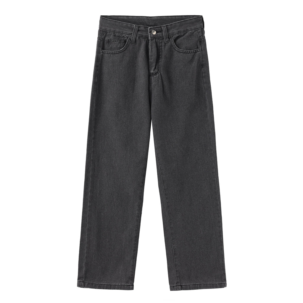 NovaFit Rovné Džíny S Vysokým Pasem Pro Ležérní A Elegantní Oblečení