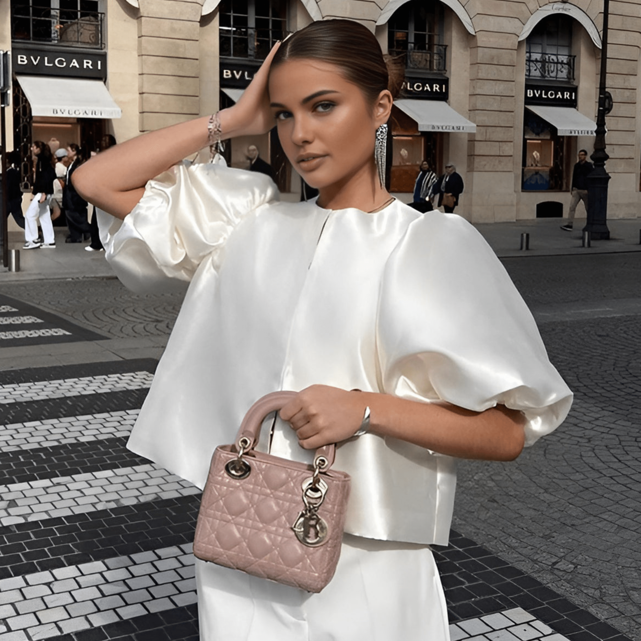 Aurelia Blůza S Nabíranými Rukávy Pro Každodenní Nošení