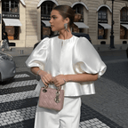 Aurelia Blůza S Nabíranými Rukávy Pro Každodenní Nošení