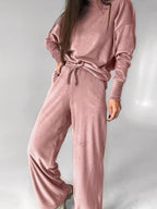 Nova Samet-Loungewear-Set Pro Dámské Nošení Doma Elegantní