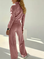 Nova Samet-Loungewear-Set Pro Dámské Nošení Doma Elegantní