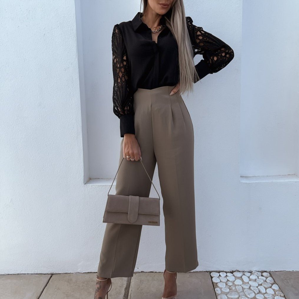 Nova Halenka S Krajkovými Rukávy Pro Elegantní Vzhled