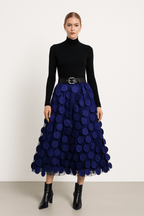 Lyra A-Linie Midirok Dámské Šaty Pro Každou Příležitost