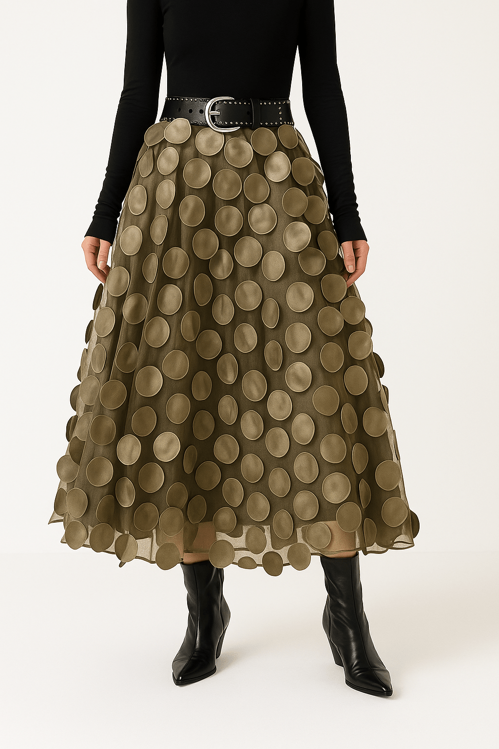 Lyra A-Linie Midirok Dámské Šaty Pro Každou Příležitost