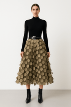 Lyra A-Linie Midirok Dámské Šaty Pro Každou Příležitost