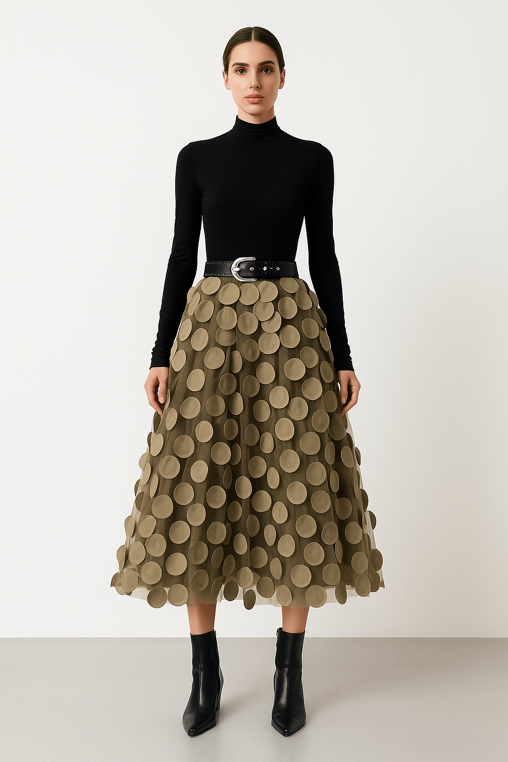 Lyra A-Linie Midirok Dámské Šaty Pro Každou Příležitost