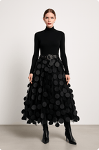 Lyra A-Linie Midirok Dámské Šaty Pro Každou Příležitost