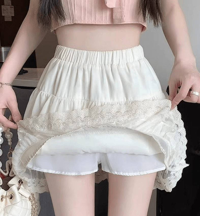 Aurelia Mini Sukně S Volány Elegantní Dámský Kousek