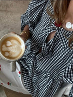 Elara Blůza S Nafouknutými Rukávy A Zavazováním Pro Elegantní Vzhled