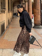 Nova Maxisukně S Leopardím Vzorem Pro Moderní Ženy