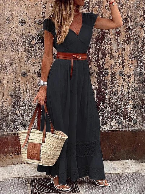 Livia Plynulé Maxi Šaty Pro Každou Příležitost Elegantní Pohodlí