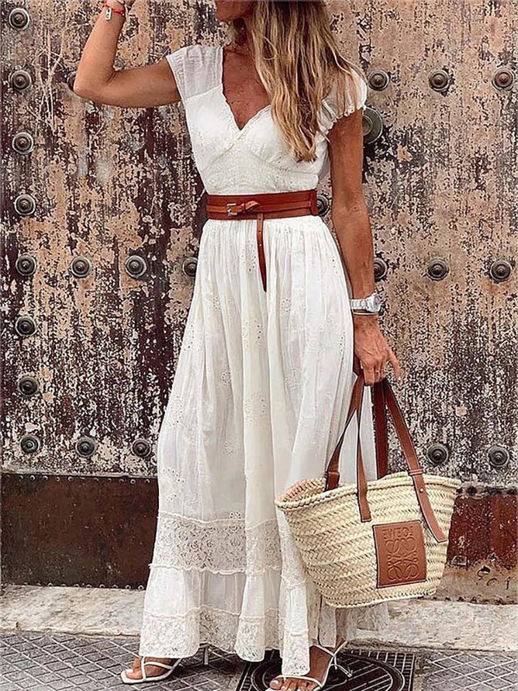 Livia Plynulé Maxi Šaty Pro Každou Příležitost Elegantní Pohodlí