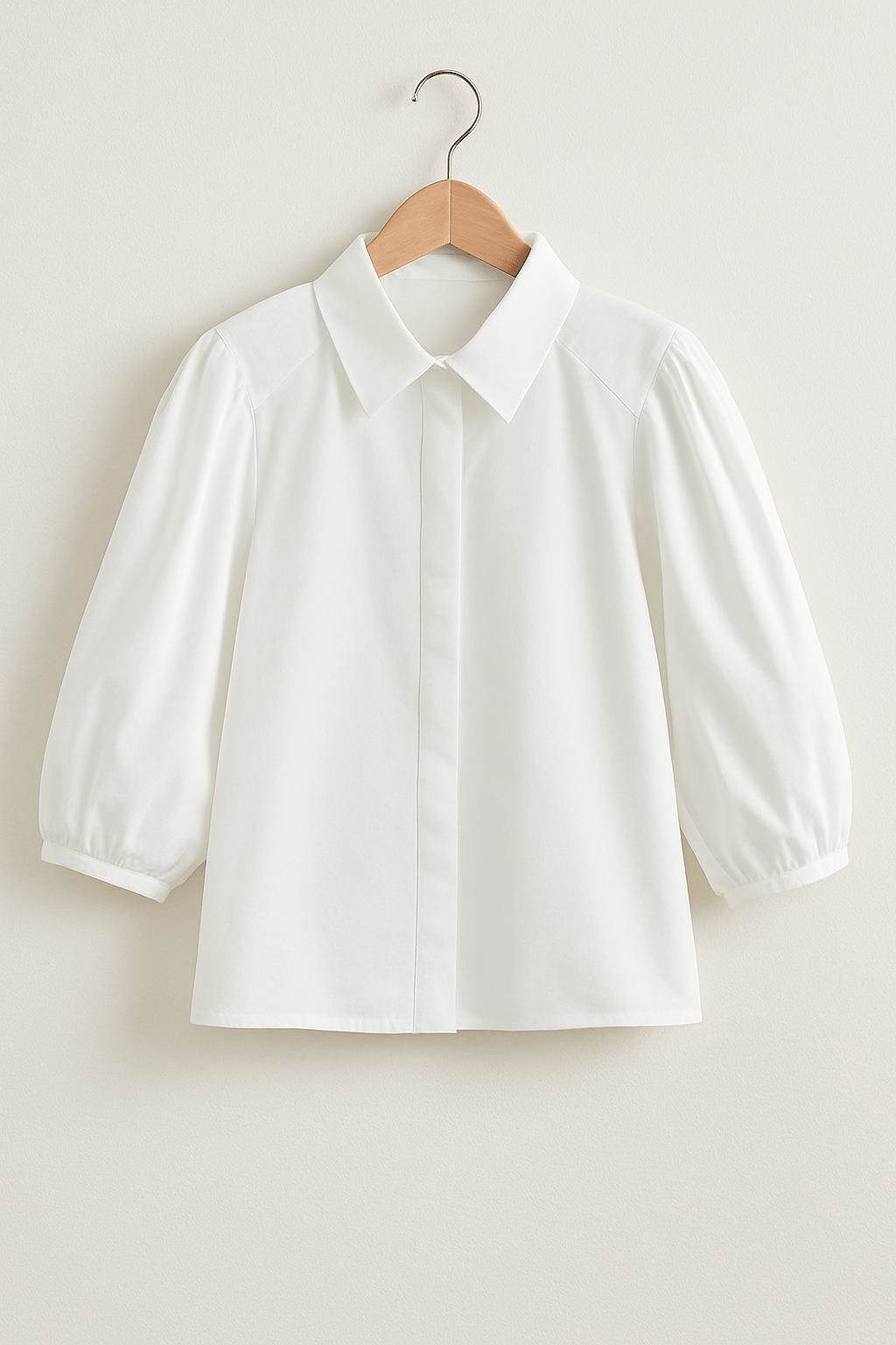 Nika Blůza S Balónovými Rukávy Pro Elegantní Každodenní Vzhled