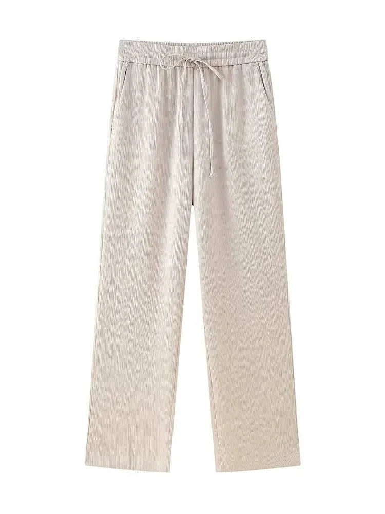 Nova Ležérně Elegantní Volně Padnoucí Blazer a Kalhoty Sada