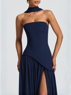 Námořnické Maxi Šaty Formální Elegantní Večerní Oblečení